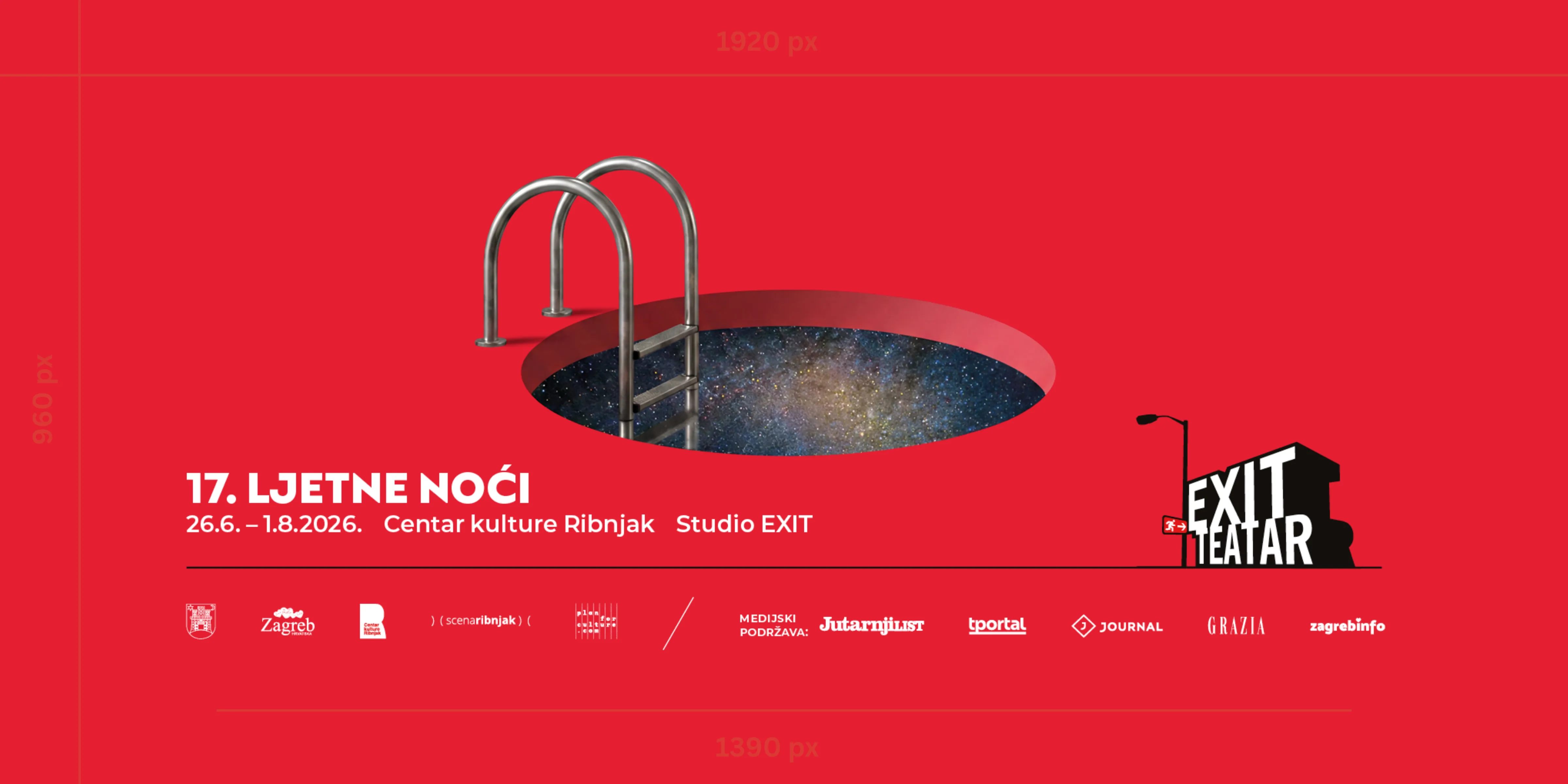 26.06. POČINJU 17. LJETNE NOĆI TEATRA EXIT