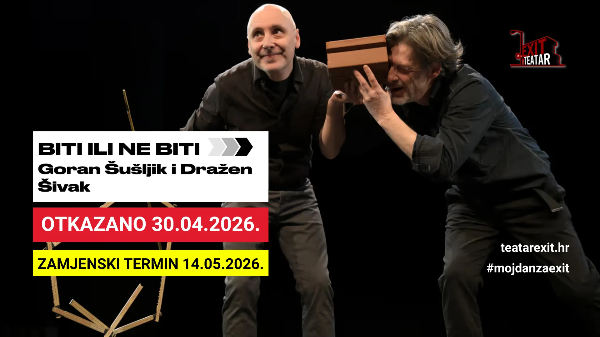 OTKAZANO: BITI ILI NE BITI, 30.04.2026.