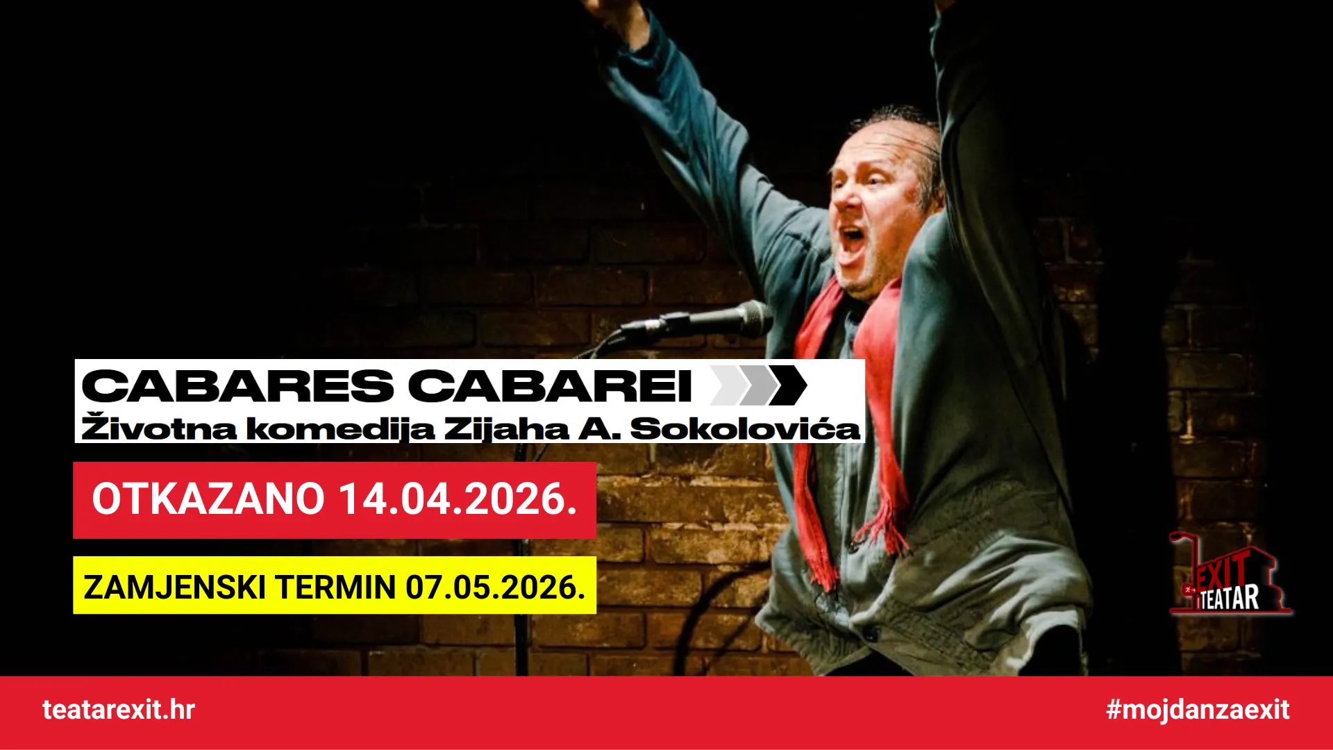  OTKAZANO: CABAres CABArei 14.04.2026.