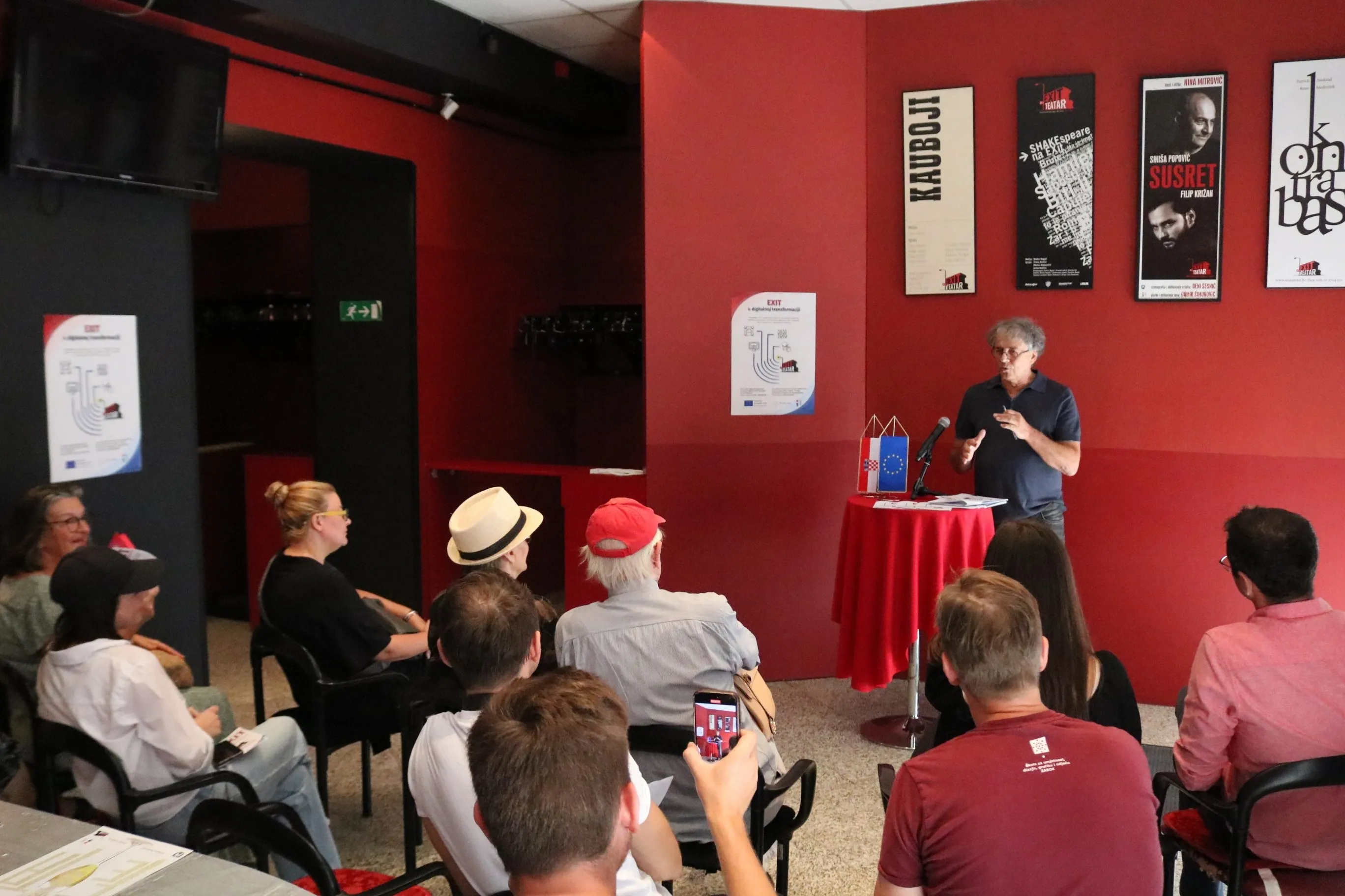 U Teatru EXIT održana je konferencija za medije pod nazivom ‘EXIT u digitalnoj transformaciji’