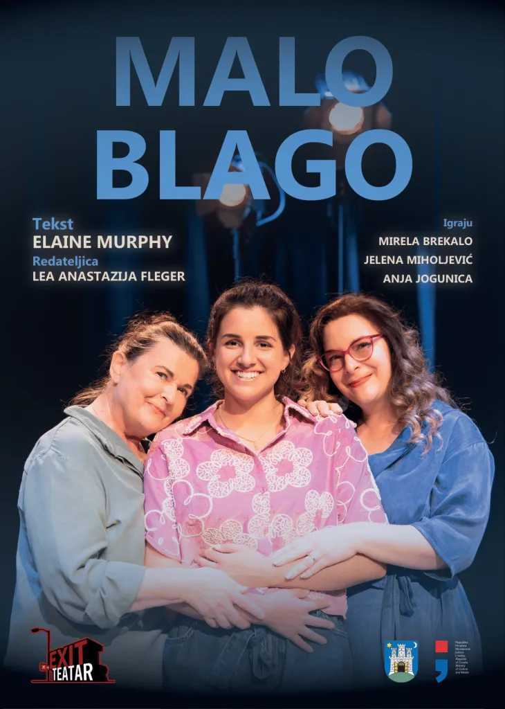 “MALO BLAGO”  –  PREMIJERA 31.10. U TEATRU EXIT