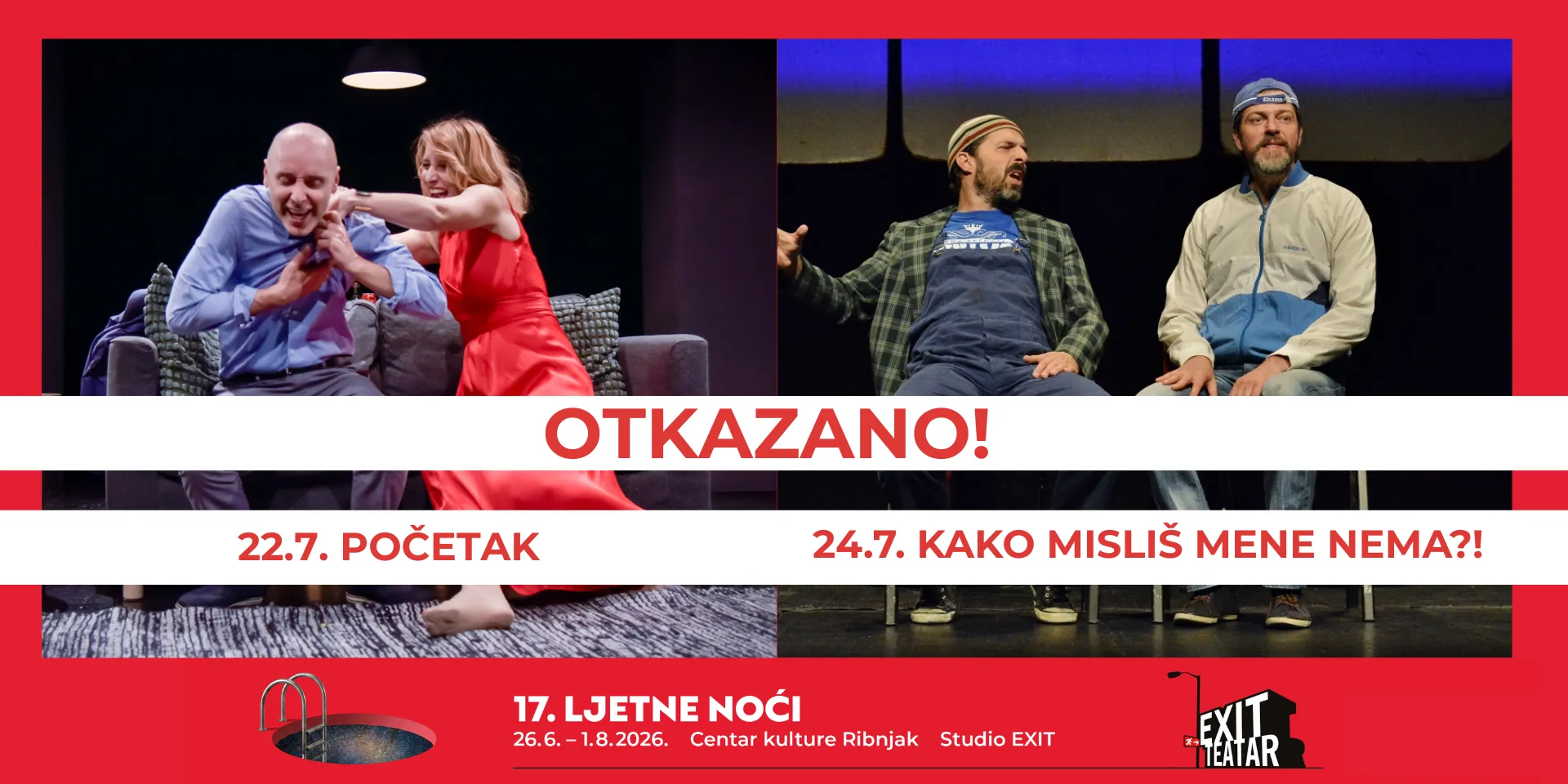 OTKAZANO: POČETAK i KAKO MISLIŠ MENE NEMA?!