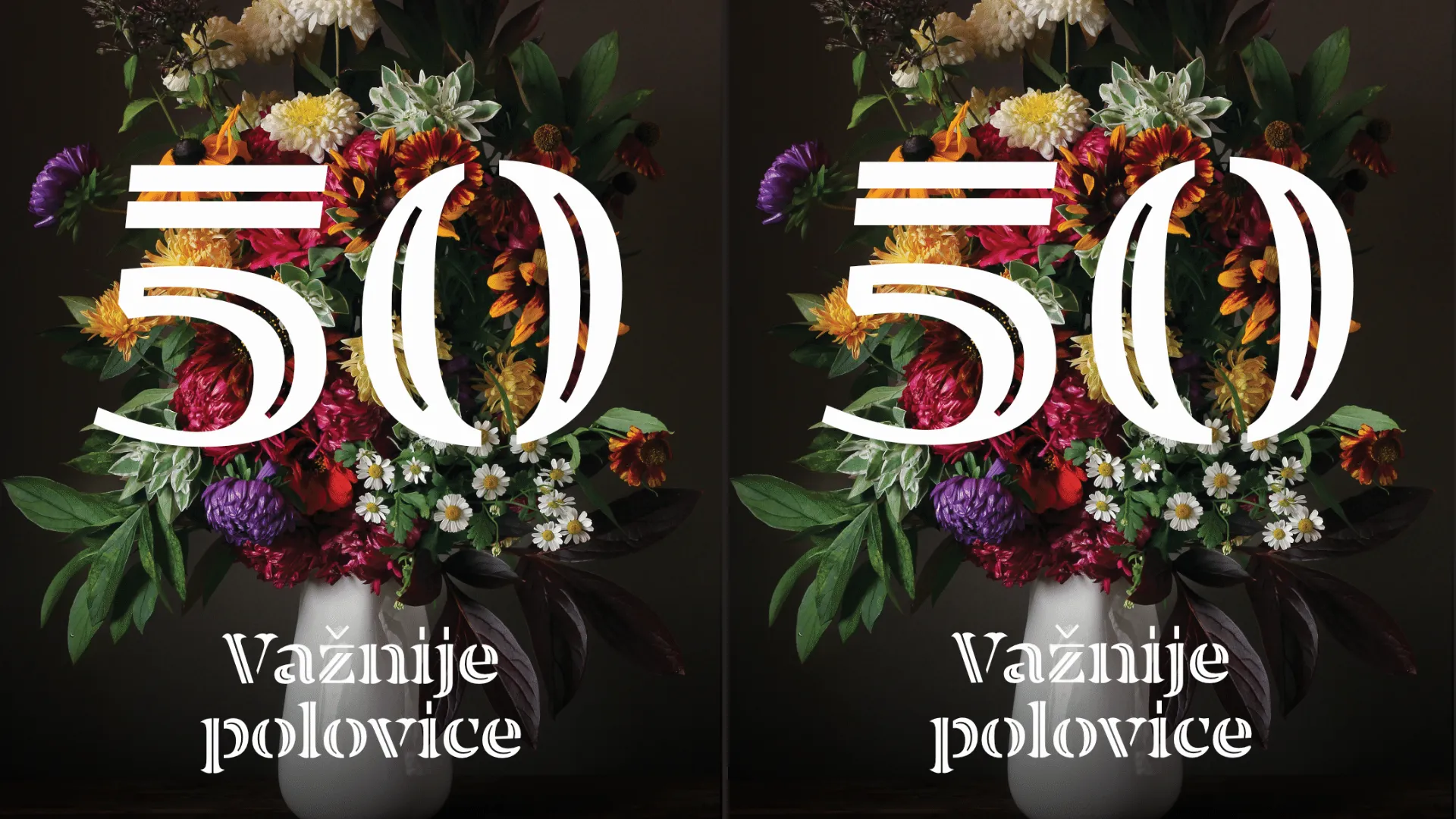 SVEČANA 50. IZVEDBA: Važnije polovice u Teatru EXIT!